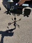 Used Copper Train Weathervane