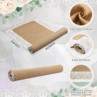 Preboun 3ft X 20 Ft Natural Burlap Wedding Runner Aisle Outdoor For Wedding C   