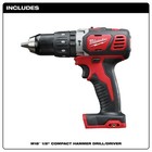 2607-20 M18 18v Cordless Compact 1 2  Hammer Drill driver Tool For Milwaukee