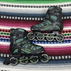 5th Element Mens Sz 12 Viper Black And Green Soft Boot Inline Skate