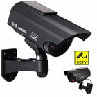 4x Solar Power Dummy Fake Security Red Led Cctv Ccd Camera Surveillance Tools
