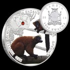 Precious Animal Commemorative Silver Coins Set Collectible Medals 12pcs set