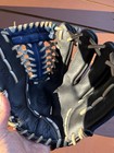 Rawlings Rcs Leather Baseball Glove Model Rcs175br 11 75  Black   Blue Rht