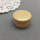 Miniature Round 1 1 8  Celluloid Box W  Lid Art Deco Faux Ivory Pyralin Plastic