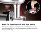 Meat Grinder Electric Heavy Duty Stainless Steel Meat Mincer  3 Grinding Plates