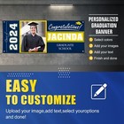 Custom Graduation Banner  Class Of 2024 Banners And Signs Customized With Photo