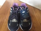 Dr  Scholl s Women s Navy Blue lilac Leather Preset Athletic Shoes Sizes 6 - 11