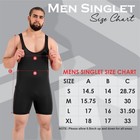 Roar Heavy Weight Adult Wrestling Singlet High Cut Ringer Trikot