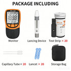 Urit Pfs-30a At-home Lipid   Cholesterol Monitor Kit With 20 Test Strips