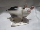 Hagen-renaker Miniature Figurines Lot Of 3 Pig cow rabbit