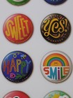 40 Forever First Class Letter Stamps Pinback Button Mnh 2024 Book Peace Love Fun