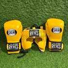 Cleto Reyes Boxing Sparring Set Of Gloves   Headgear Set Original Leather