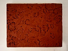Stampin  Up  Floral - 1 Large Floral Patterned Stamp  retired 