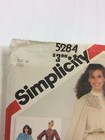 1981 Simplicity 5284 Vtg Sewing Pattern Women Pullover Dress 2 Lengths Size 10