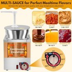 Electric Nacho Cheese Dispenser With Pump  2 8qt Nacho Cheese Warmer