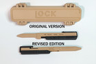 Glock Style 3d Printed Pen W  Case - In Stock Usa - Ready To Ship Now - Freeship