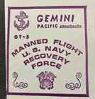 Us Space Postal History Cover Gemini Manned Flight Recovery