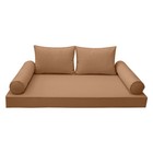  slipcover Only s1 Daybed Mattress Bolster Backrest Covers Piped Trim Full Ad104