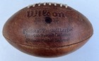Vintage Official Wilson Nfl Leather Football Pete Rozelle Commissioner