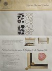 Ag1861 Anna Griffin Smitten Stamps   Dies Set With Embossing And Cutting Tools