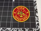  fire Department Logo  Patch Brand New Iron-on Free Ship-closeout-first Quality