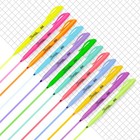 Sharpie Tank Highlighters Chisel Tip Assorted Fluorescent Colors 12 Count