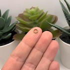 5mm  18g  Bronze Open Jump Rings - Us Seller