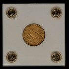 1910 G 2 50 Indian Head Gold Quarter Eagle - Capital Plastic Holder - Sku-g5965