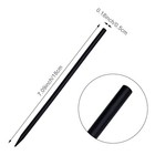 60 Pcs Blank Vintage Wooden Hair Sticks  Pencil Hair Pins  Blank 2 no Holes 
