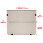Tinted Folding Windshield For 1995-03 Yamaha G14 G16 G19 Golf Cart Part Pc Smoke