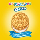 Oreo Golden Birthday Cake Creme Sandwich Cookies  Limited Edition  10 68 Oz 