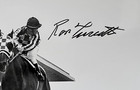 Ron Turcotte Autographed Secretariat 16x20 Belmont Photo Framed Jsa Coa Signed