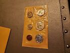 1961 Us Mint Proof Set Sealed 5 Coins 90  Silver Original Envelope Flat Pack