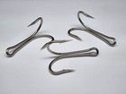 Double Hook Split Shank  1 0  2 0 3 0  4 0 Pack Of 3 Hooks