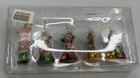 Rare Disney Glass Ornament Set Christmas Pluto Goofy Mickey Minnie Donald Duck