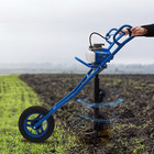 63cc Post Hole Digger Gas Powered Earth Auger Borer Ground Drill Fence W 11  Bit