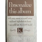 K company Personalized Wedding Photo Album With Embossed Design And Custom Name