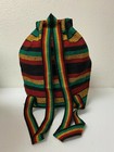  Backpack   Hippie Gear   Mexican Made   Mochila  Authentic Pinzon   Rasta 