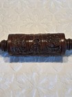 Springerle Cookie Rolling Pin By House On The Hill Folk Art Pattern 13    Euc