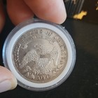 1829 Capped Bust Half Dollar 50c Silver Business Strike Philadelphia Mint