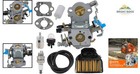 460 Rancher Replacement Carburetor For Gas Chainsaw With Gaskets And Spark Plug