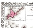 Historic Map - Japan - Colton 1855 - 23 X 26 77 - Vintage Wall Art