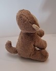 Carters Monkey Plush Baby Lovey Toy Child Of Mine Rattle Crinkle Brown Tan 7 