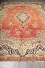 9 3 X 13 6 Semi-antique Perrsian Kermaan Estate Rug  f-4000