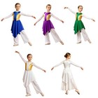 Us Kids Girls Liturgical Worship Dance Dress Lyrical Praise Church Choir Costume