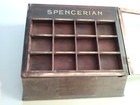 Rare Antique Wood Spencerian Pen Nib Sales Display Case