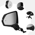 Left Side Mirror Heated Rear View Mirror Mirror Fit For 2019-2022 Cadillac Xt4