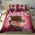 3pcs Bedding Sets For Wonka Duvet Cover Sets All Season For Kids Soft