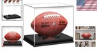 Acrylic Football Display Case Removable Stand No Assembly Needed For Memorabilia