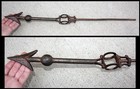Antique Cast Iron   Copper Animal Weathervane Arrow Part Horse Rooster Pig Cow